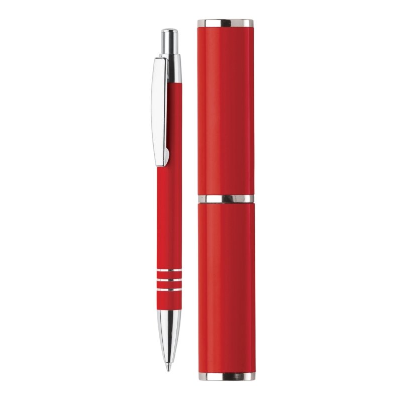 Aluminium balpen met koker