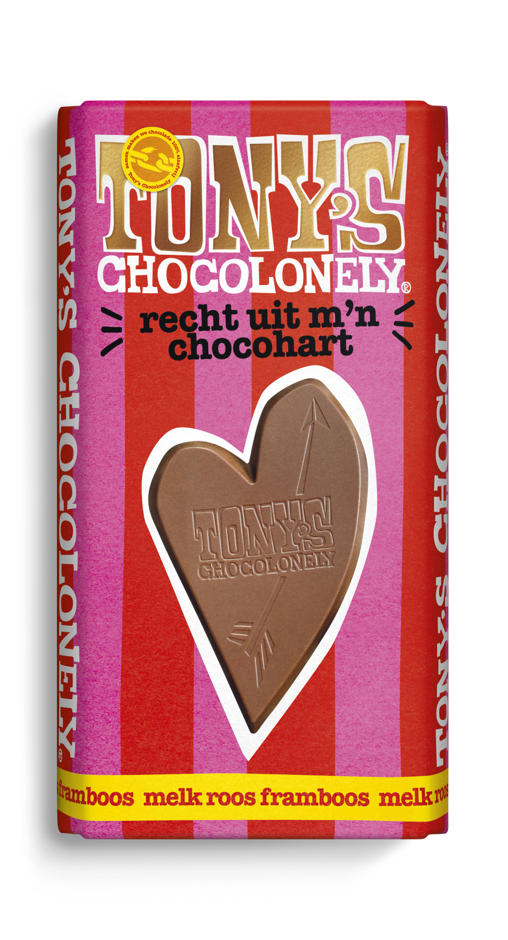 Tony's Chocolonely Choco Hart