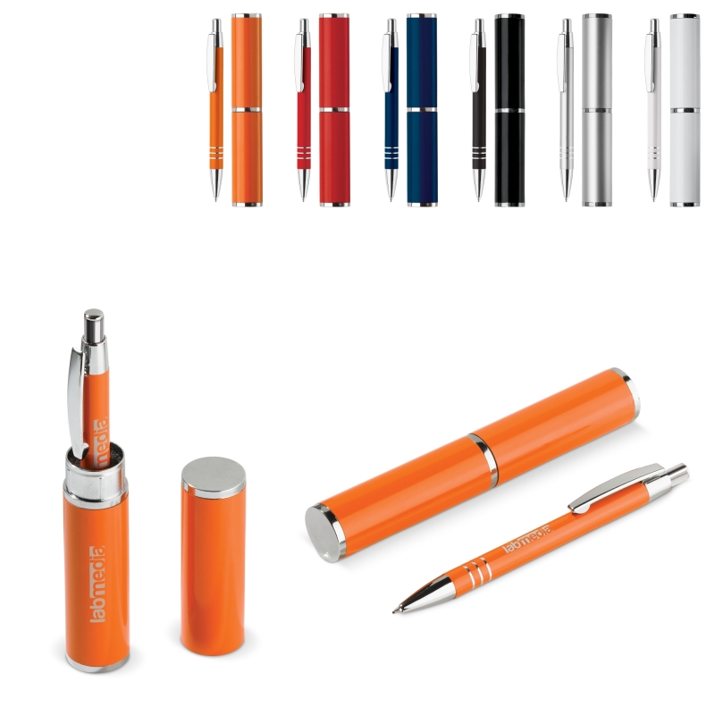 Aluminium balpen met koker