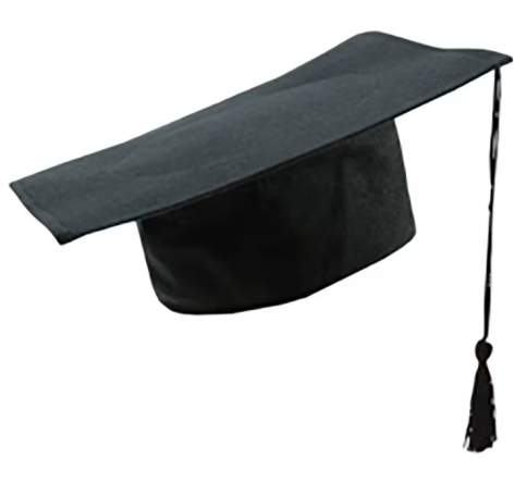 Afstudeerhoed Graduate hat - onbedrukt