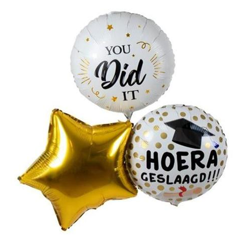 Ballonnen tros | Geslaagd
